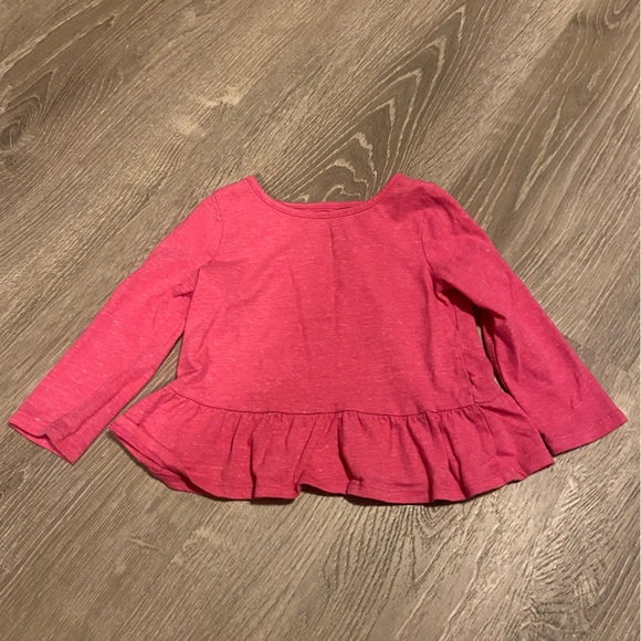 3 Jumping Beans, Cat & Jack, & TCP baby girl long sleeve tshirts size 12-18M EUC - Picture 6 of 11